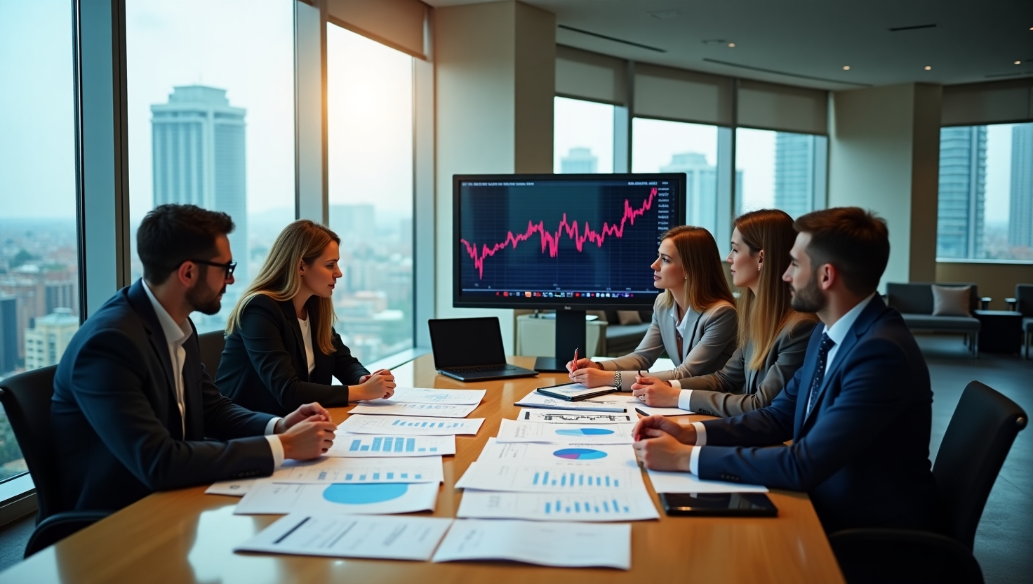 Equipo profesional de auditoría financiera heliontrasiq
